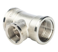 Тройник переходной STOUT ВВ никелированный 1x3/4x1 SFT-0022-001341
