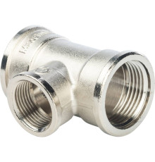 Тройник переходной STOUT ВВ никелированный 1x3/4x1 SFT-0022-001341