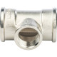 Тройник переходной STOUT ВВ никелированный 1x3/4x1 SFT-0022-001341