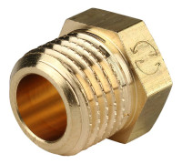 Заглушка STOUT латунная НР 1/4 SFT-0024-000014