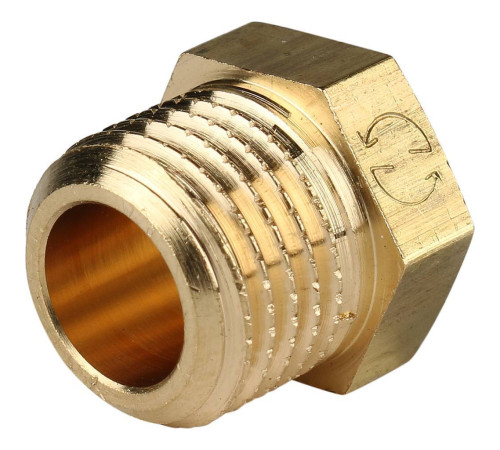 Заглушка STOUT латунная НР 1/4 SFT-0024-000014