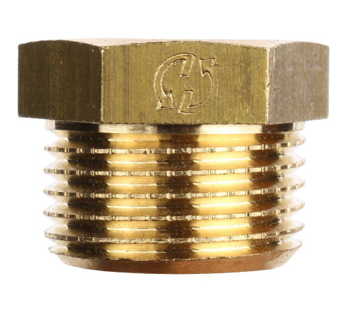 Заглушка STOUT латунная НР 3/8 SFT-0024-000038
