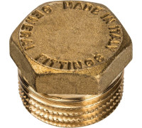 Заглушка STOUT латунная НР 1/2 SFT-0024-000012