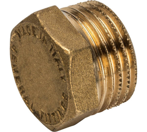 Заглушка STOUT латунная НР 1/2 SFT-0024-000012