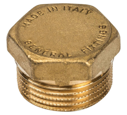 Заглушка STOUT латунная НР 3/4 SFT-0024-000034