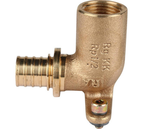 Угольник настенный REHAU RAUTITAN RX+ 20-R 1/2 с длинным нарезным патрубком 14563631001
