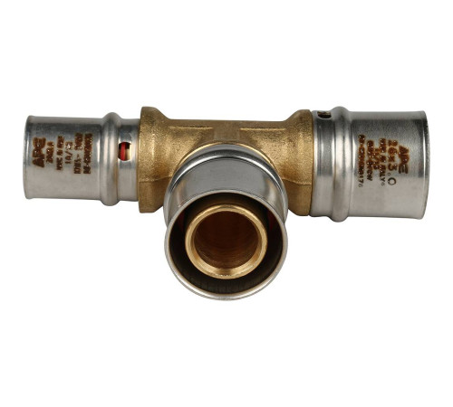 Тройник переходной STOUT 26х26х20 пресс для металлопластиковых труб SFP-0005-262620