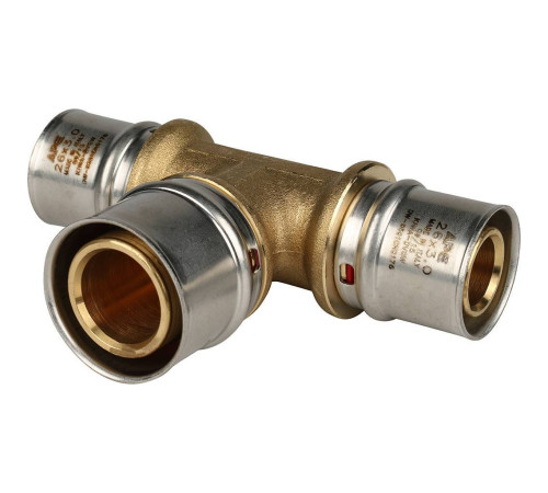 Тройник переходной STOUT 26х32х26 пресс для металлопластиковых труб SFP-0005-263226