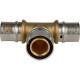 Тройник переходной STOUT 26х32х26 пресс для металлопластиковых труб SFP-0005-263226