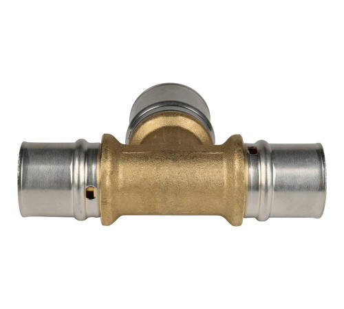 Тройник переходной STOUT 26х32х26 пресс для металлопластиковых труб SFP-0005-263226