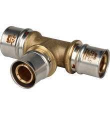 Тройник переходной STOUT 32x26x26 мм пресс для металлопластиковых труб SFP-0005-322626