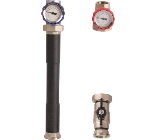 Насосная группа ROMMER RDG-0001 с прямым контуром 1 без насоса RDG-0001-002501