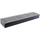 Конвектор внутрипольный STOUT SCN 110х240х1000 мм с роликовой решеткой SCN-1100-1124100