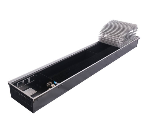 Конвектор внутрипольный STOUT SCN 110х240х1400 мм с роликовой решеткой SCN-1100-1124140