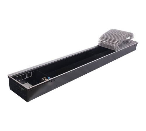 Конвектор внутрипольный STOUT SCN 110х240х1600 мм с роликовой решеткой SCN-1100-1124160