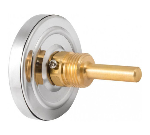 Термометр биметаллический Росма БТ-51.211 с погружной гильзой 100 мм 00000002556