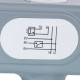 Сервопривод для шаровых зональных клапанов STOUT 230 В 5 полюсов SVM-0071-230005