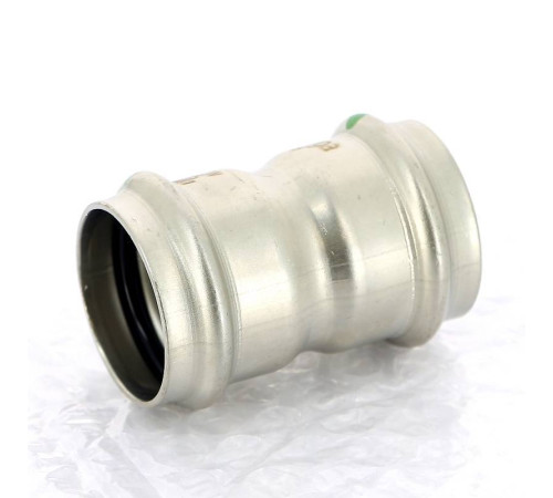 Муфта пресс Viega Sanpress Inox 35 мм нержавеющая сталь 436193