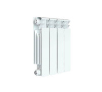 Радиатор биметаллический RIFAR Base 350 4 секции боковое подключение белый Base 350 4