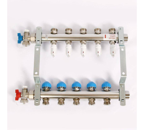 Коллекторная группа REHAU HKV-D 1 x 3/4 5 выходов 208051