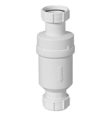 Клапан обратный самозакрывающийся McAlpine сухой сифон 1 1/4 x 32 мм компрессионный пакет MRNRV32-PB