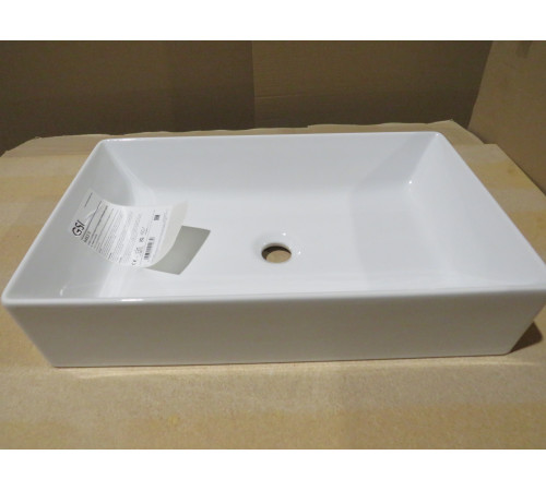 Раковина накладная GSI Kube X 370х600 мм белый глянцевый 945311_УЦ/4