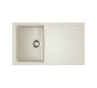 Кухонная мойка Omoikiri Yasugata 86-WH Tetogranit 86x50 см белый 4993871