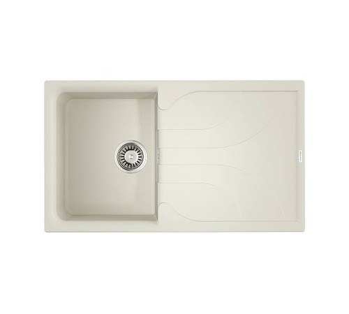 Кухонная мойка Omoikiri Yasugata 86-WH Tetogranit 86x50 см белый 4993871