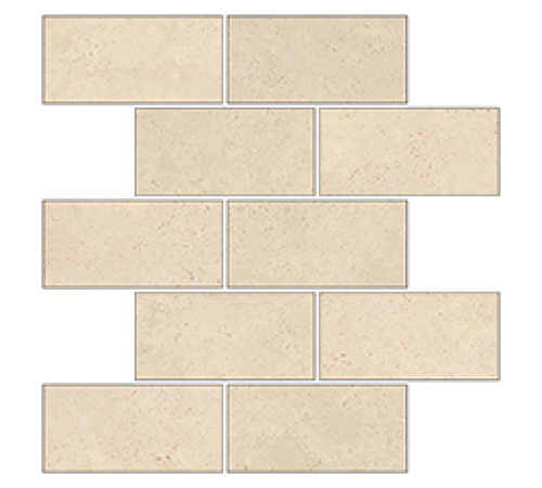 Мозаика Kerranova Marble Trend K-1003/LR/m13 Crema Marfil 30.7x30.7 см K-1003/LR/m13/307x307x10