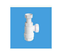 Сифон McAlpine бутылочный 1 1/4 x 32 мм без выпуска выход 40 мм MRW240NW