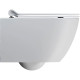 Унитаз подвесной безободковый GSI Pura 500x360 мм Swirlflush белый матовый 8816FR509