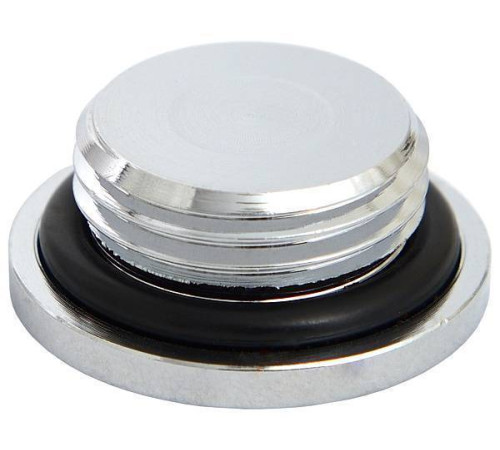 Заглушка для полотенцесушителя Стилье d 28 мм G 1/2 НР хром 00100-0008