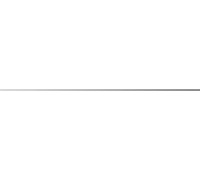 Бордюр металлический Cersanit Metallic серебристый 1х75 см A-MT1U371\K