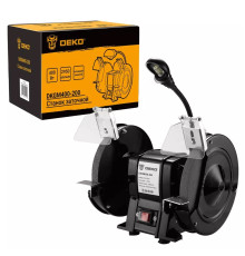Станок заточной DEKO DKGM400-200 400 Вт 200 мм с лампой 063-4152