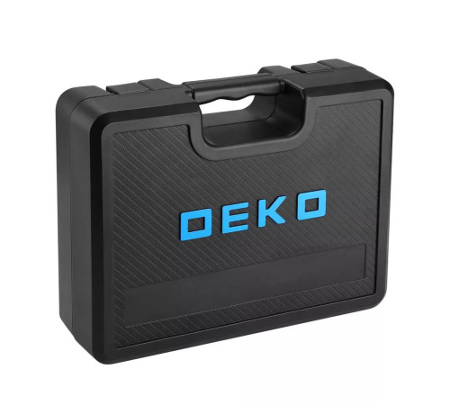 Дрель-шуруповерт аккумуляторная DEKO DKCD12V PRO 12 В 2x2.0 Ач кейс + набор 13 шт DKCD12V PRO