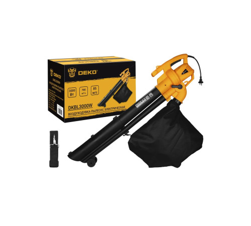 Воздуходувка-пылесос электрическая DEKO DKBL3000W 3000 Вт 083-1001