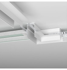 Slim Magnetic Коннектор угловой для встраиваемого шинопровода под ГКЛ 12,5мм белый 85212/00 85212/00