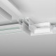 Slim Magnetic Коннектор угловой для встраиваемого шинопровода под ГКЛ 12,5мм белый 85212/00 85212/00