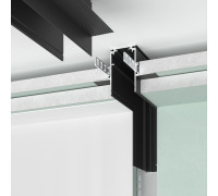 Slim Magnetic Коннектор угловой внутренний для встраиваемого шинопровода под ГКЛ 12,5мм черный 85211/00 85211/00