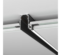 Slim Magnetic Шинопровод встраиваемый с местом под светодиодную ленту чёрный (2м) 85132/00 85132/00