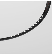 Slim Magnetic Трековый светильник для радиусного шинопровода 12W 4200K Intenso чёрный Ø 800мм 85184/01