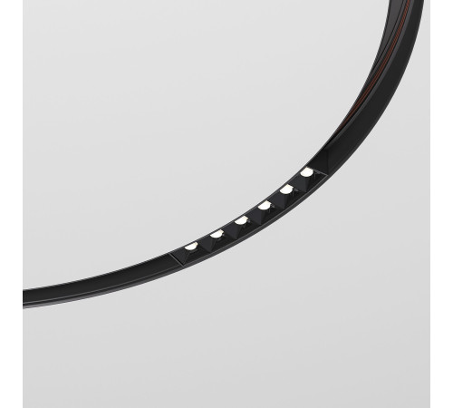 Slim Magnetic Трековый светильник для радиусного шинопровода 6W 4200K Intenso чёрный Ø 800мм 85183/01