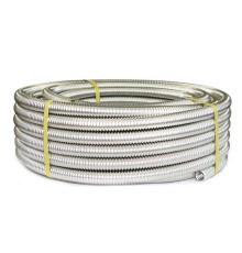 Труба гофрированная из нержавеющей стали Stahlmann 25х0.3 отожженная бухта 20 м 508654