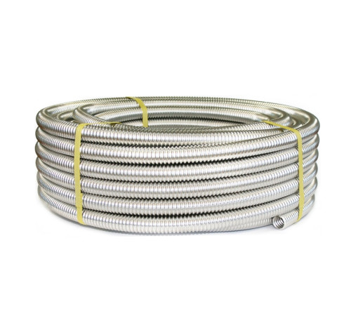 Труба гофрированная из нержавеющей стали Stahlmann 25х0.3 отожженная бухта 20 м 508654