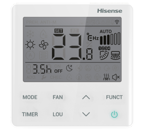 Сплит-система канальная инверторная Hisense HEAVY EU DC INVERTER R32 Wi-Fi комплект AUD-24UX4RFM8/AUW-24U4RJ7 WI-FI