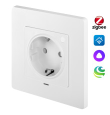 Умная розетка встраиваемая HOMMYN Zigbee RKNWOZ01W RKNWOZ01W