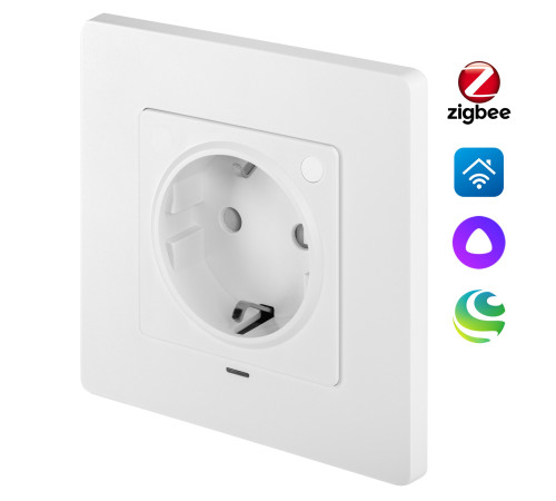 Умная розетка встраиваемая HOMMYN Zigbee RKNWOZ01W RKNWOZ01W