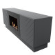 Тумба с биокамином Firelight BFP/P-1400V графит 1595748