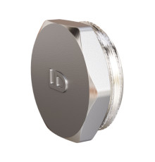 Заглушка латунная LD Pride 3/4 дюйма НР никелированная 1766709