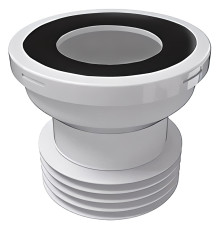 Труба фановая РТП W1218 110 мм 45 градусов белая 11443